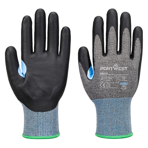[A644] A644 CS Cut D15 Nitrile Foam Coated Gloves, Cut (D), 100°C 
