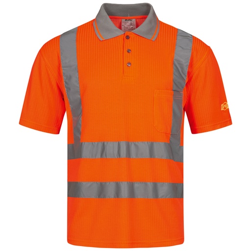 [2269] DIEGO/CARLOS Hi-Vis PolyCotton Interlock Polo Shirt, Short Sleeve