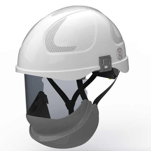 [H114] H114 SECRA-2 Helmet integrated face shield APC 2, APTV 36 Cal/cm2,  Class E (20 kV AC), Class 0 (1000V AC/1500V DC)