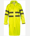 RNLHV Hi-Vis Rain Coat Πολυεστέρας PVC