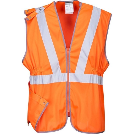 [RT20] RT20 Hi-Vis Zip Long Length Vest