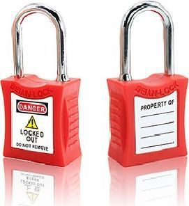 [S01] S01 4.5/28mm Mini Copper Body &amp; Steel Shackle LOTO Padlock
