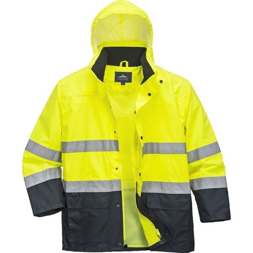 [S166] S166 Lite 2-Tone Hi-Vis Jacket