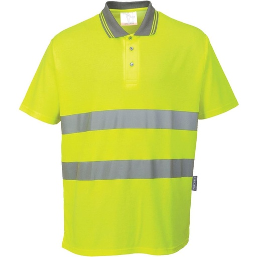 [S171] S171 Hi-Vis Cotton Comfort Polo Shirt S/S
