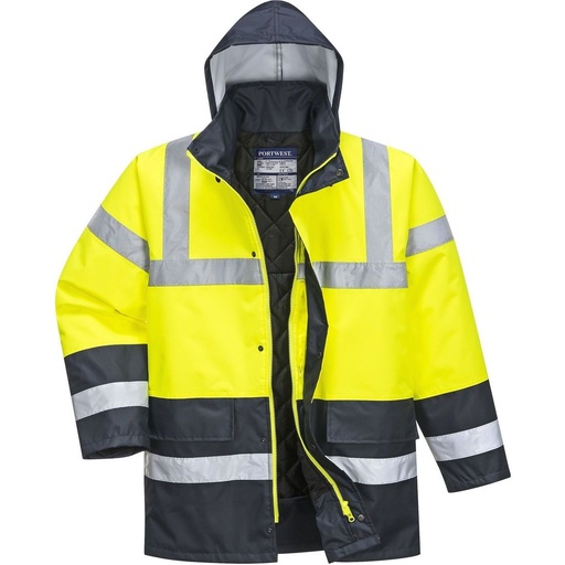 [S466FOB] S466FOB Hi-Vis Contrast Winter Traffic Jacket