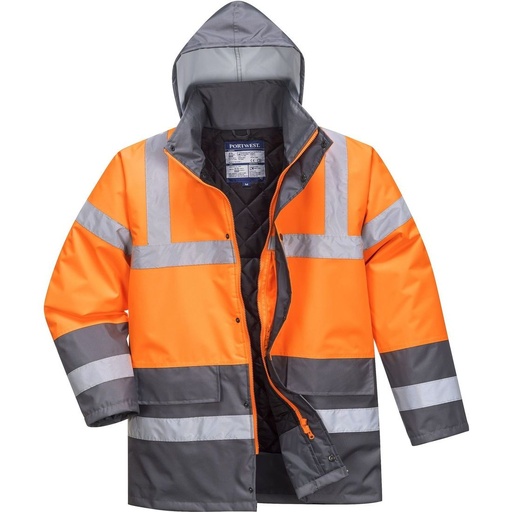 [S467] S467 Hi-Vis Contrast Winter Traffic Jacket