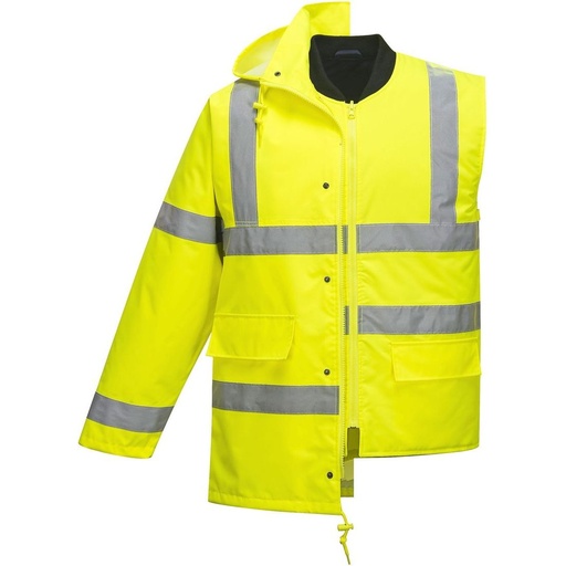 [S468] S468 4-in-1 Hi-Vis Traffic Jacket