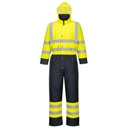 S485 Hi-vis Contrast Winter Coverall Lined