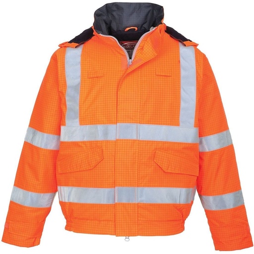 [S773] S773 Bizflame Rain Hi-Vis FR Bomber Jacket