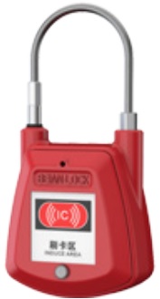 [SC02L] SC02L 3/38mm Smart IC Card Padlock Steel Cable
