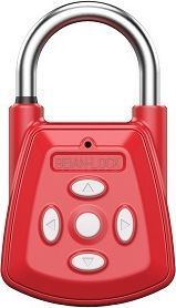 [SP03] SP03 4.5/27mm Smart Code Button Padlock Steel Shackle