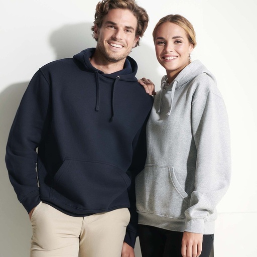 [SU1087] SU1087 CAPUCHA Hooded Sweatshirt with Kangaroo Pocket