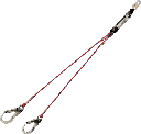 35-SEMI Twin kremantle rope with absorber lanyard