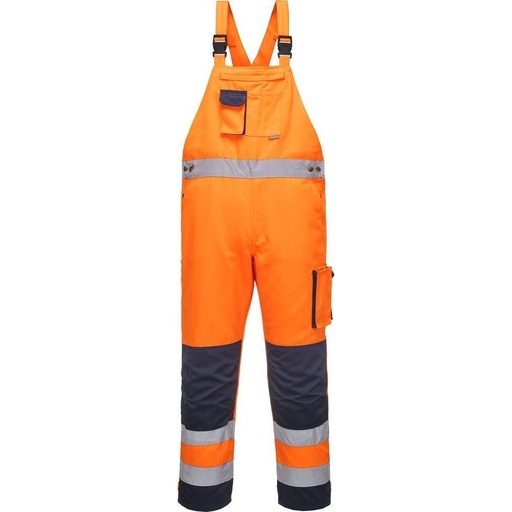 [TX52] TX52 Dijon Hi-Vis Bib &amp; Brace