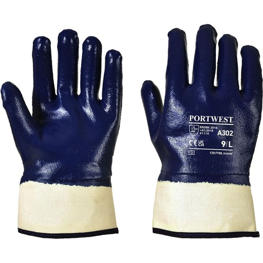 [A302FOB] A302FOB Fully Dipped Nitrile Safety Cuff