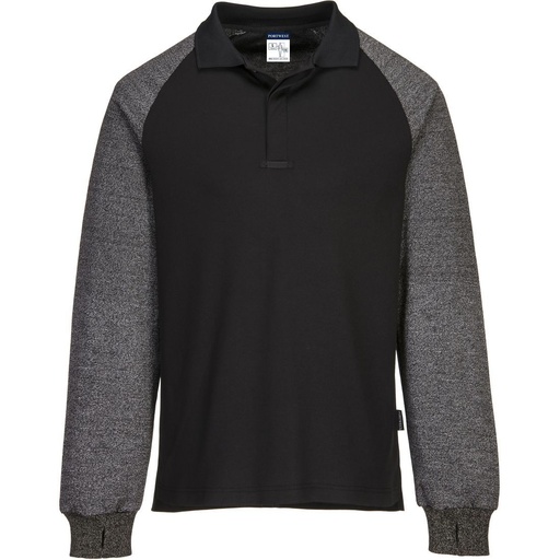 [CR15] CR15 Polo Shirt with Cut Resistant Sleeves