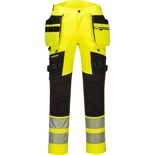 [DX442] DX442 DX4 παντελόνι Hi-Vis με αποσπώμενες τσέπες