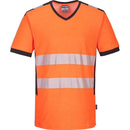 [PW310] PW310 PW3 Hi-Vis V-Neck T-Shirt