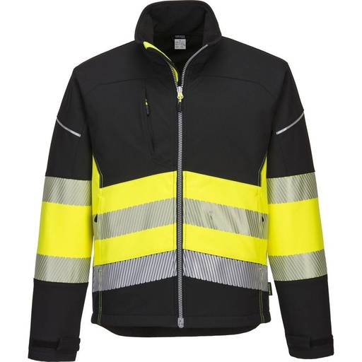 [PW375] PW375 PW3 Hi-Vis Class 1 Softshell Jacket (3L)