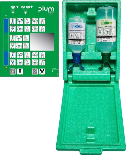 [4810] 4810 Plum Combi-Box DUO MAXI με 1x500ml pH Neutral DUO + 1x1000ml Plum DUO Πλύσιμο ματιών