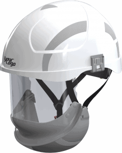 [F113.] SECRA-2 E6HT Electrically Insulating Safety Helmet With Integrated  Face Shield