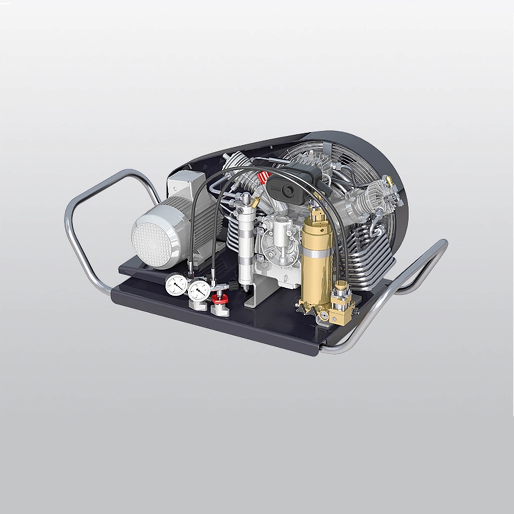 CAPITANO 140 Bauer Capitano 140 High-pressure compressor, 90 to 330 bar, 140 l/min.