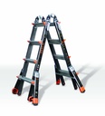 15147EN DARK HORSE, 4 x 4 Model - EN 131 - 150 kg Rated, Fiberglass Articulated Extendable Ladder