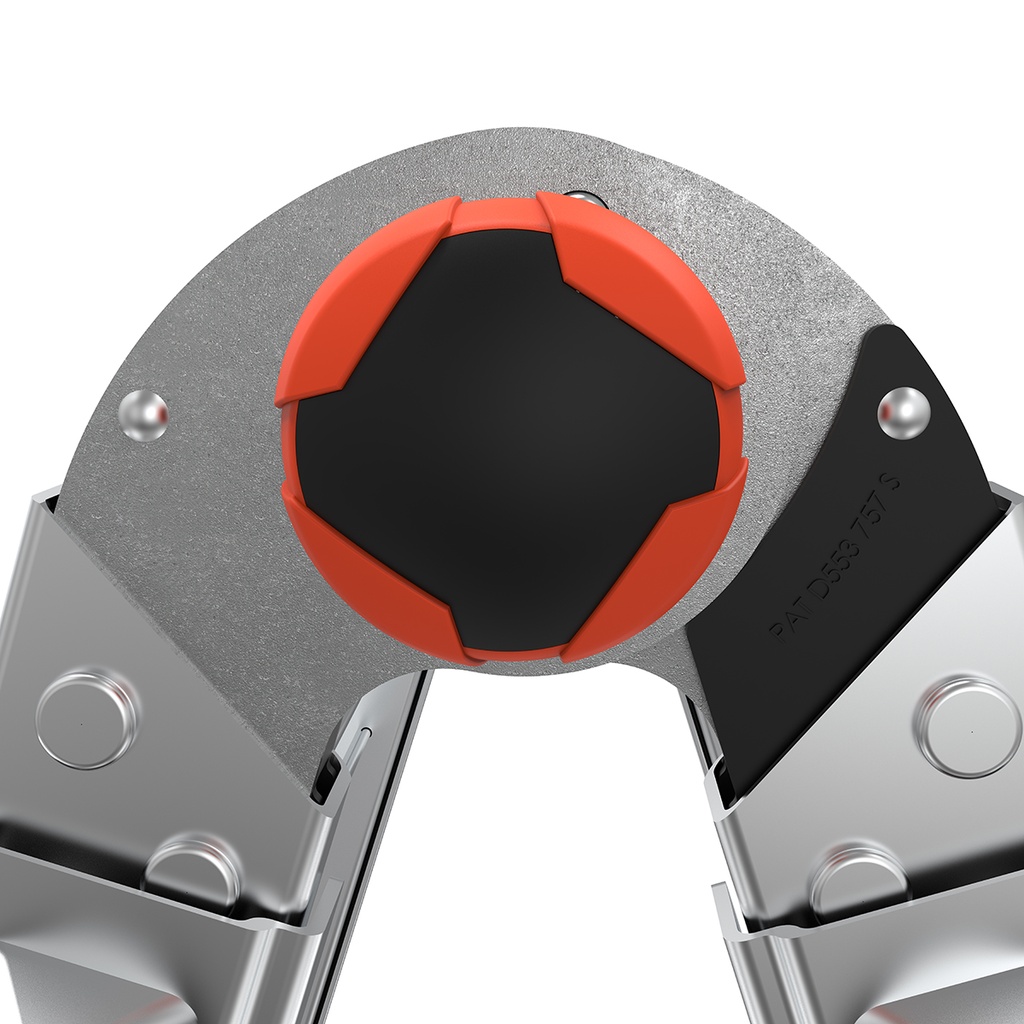 CONQUEST 2.0 EN 131 - 150 kg Rated, Aluminum Articulated Extendable Ladder with ALL-TERRAIN Outriggers