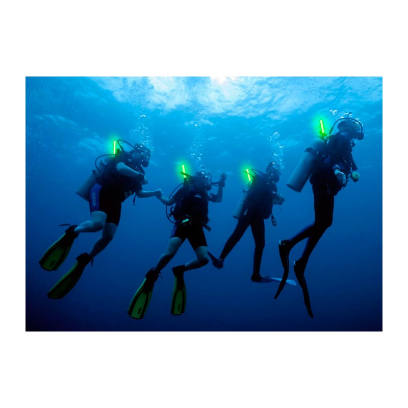 6" SNAPLIGHT GREEN LIGHTSTICK (15CM) 12HR