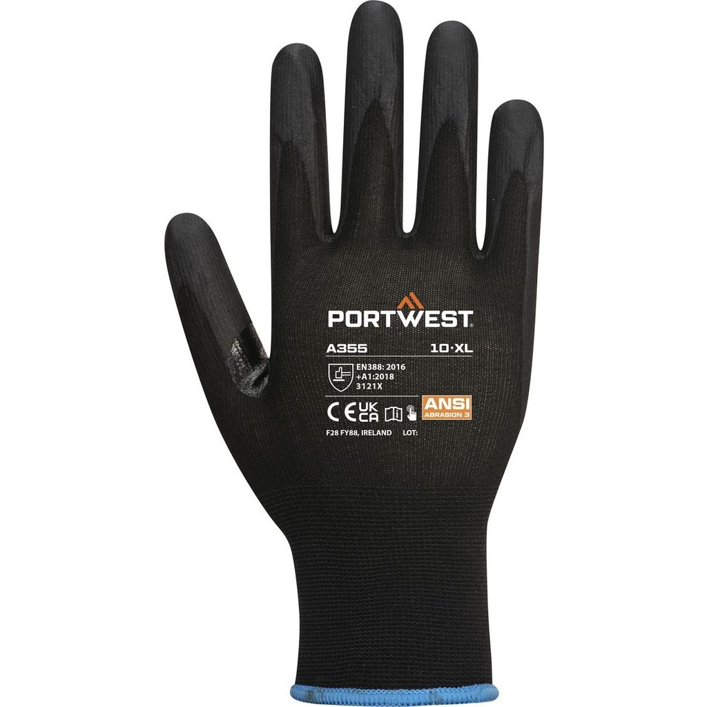 A355 NPR15 Nitrile Foam Touchscreen Glove (Pk12)