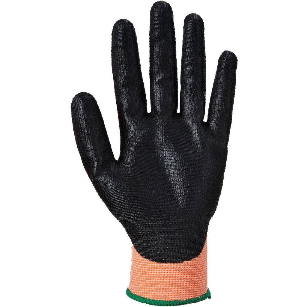A643 Amber Cut Glove - Nitrile Foam, Cut (B)