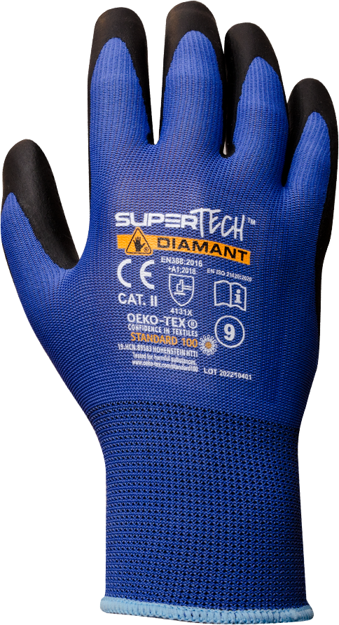 SUPER TECH DIAMANT Safety work gloves