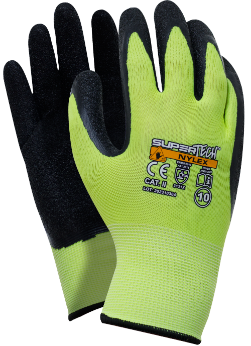 SUPER TECH NYLEX Safety work gloves