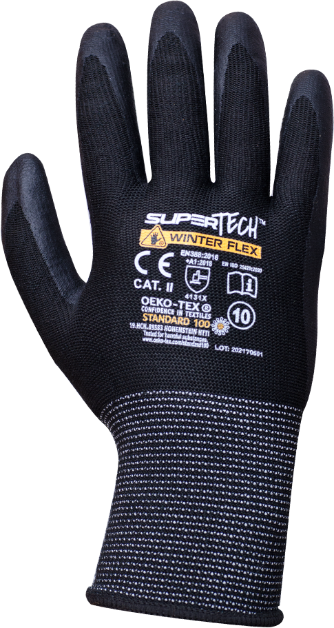 SUPER TECH WINTER FLEX Safety work gloves
