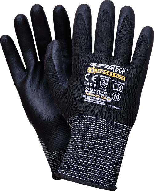 SUPER TECH WINTER FLEX Safety work gloves