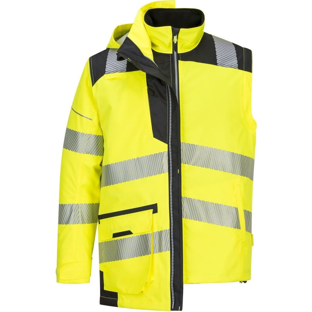 PW367 PW3 Hi-Vis Breathable 5-in-1 Jacket