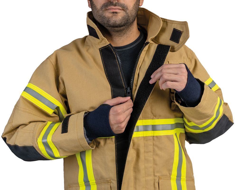 FFS9000 Nomex® PBO Fire Fighting Suit (Jacket/Trousers), Level 2