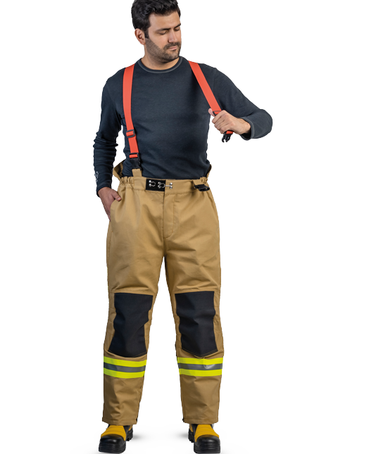 FFS9000 Nomex® PBO Fire Fighting Suit (Jacket/Trousers), Level 2