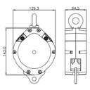 FA 20 800 00 - Ratchet Pulley (without rope) TYROLL