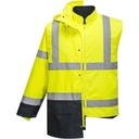 S766 Hi-Vis 5-in-1 Contrast Essential Winter Jacket