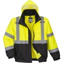 S365 Hi-Vis 3-in-1 Contrast Premium Bomber Jacket