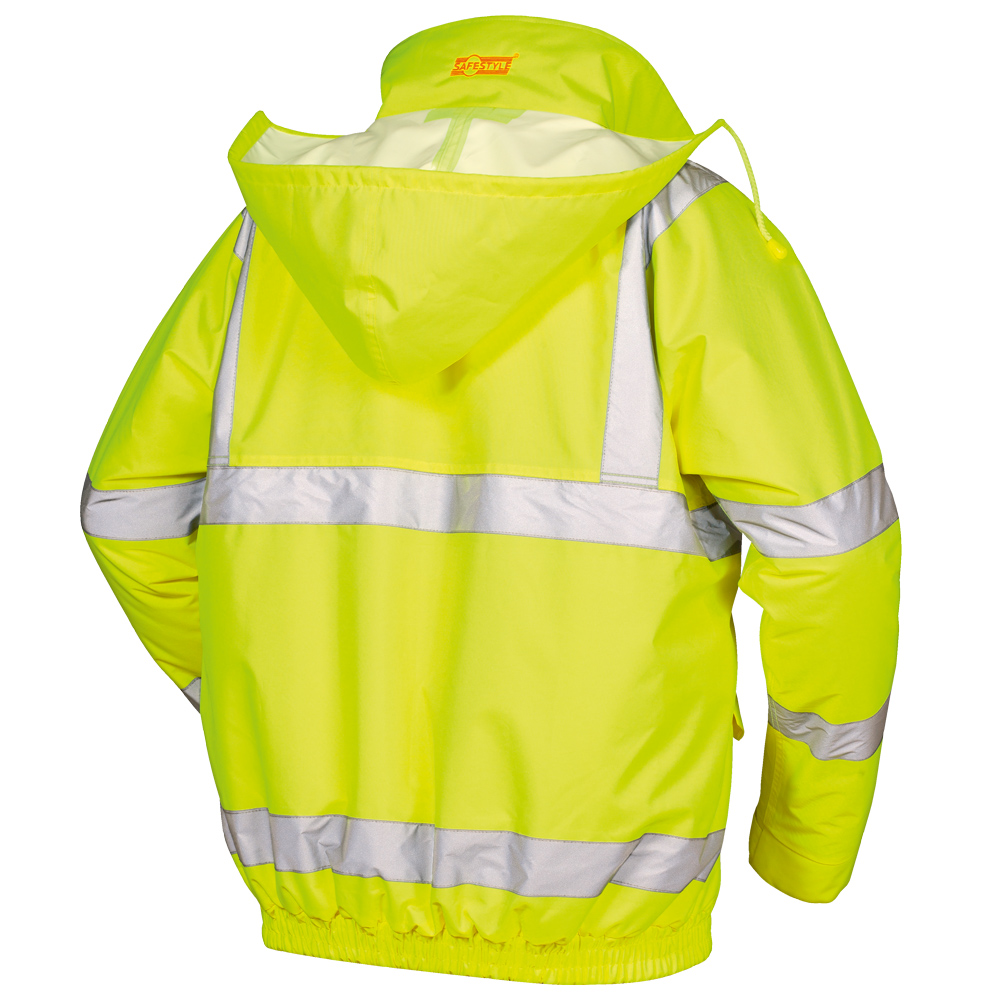 Hi-Vis Waterproof Winter Bomber Jacket