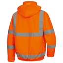 Hi-Vis Waterproof Winter Bomber Jacket