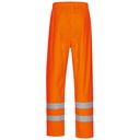 Hi-Vis Waterproof PU Coated Rain Trousers