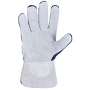 DELHI Cut Resistant Leather Kevlar Lining Gloves, Cut F