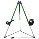 FA6010200 ATEX Tripod 10 ft. with double head mounted pulleys