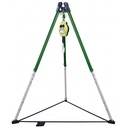 FA6010100 ATEX Tripod 7 ft. with double head mounted pulleys
