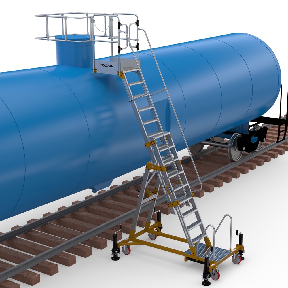 YP300 MONTANA Tanker Platform Ladder 3.05 m- 6.0m