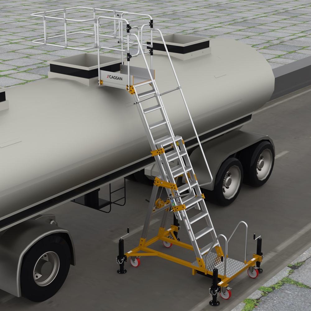 YP250 MONTANA Tanker Platform Ladder 4.28 m- 5.1m