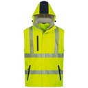 Hi-Vis 2-in-1 Padded Waterproof Breathable Softshell (3L)